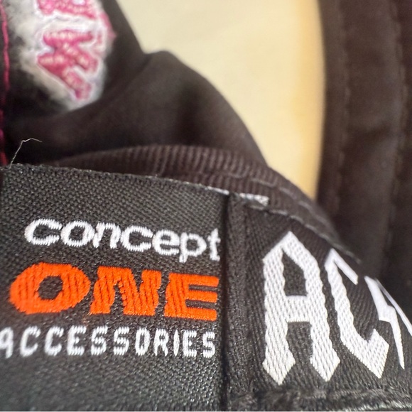 AC/DC Hat Vintage 2005 Y2K For Those About To Rock Black Hot Pink - Picture 12 of 14